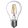 Retro LED bulb, filament, 10W, E27