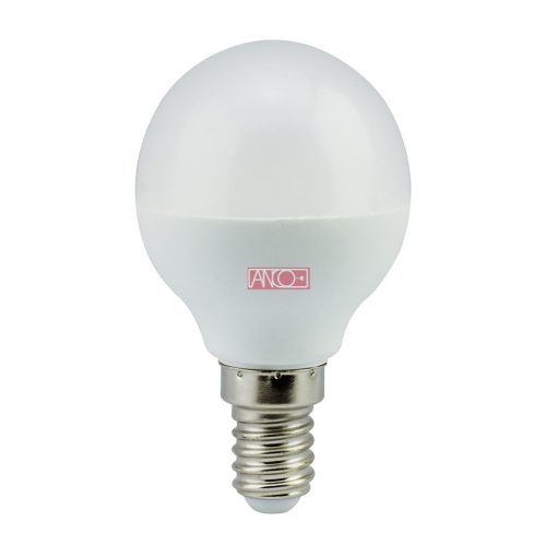Gömb LED fényforrás, E14, 6W