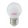 Gömb LED fényforrás 4,9W, 4000K