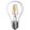 Retro LED bulb, filament, 7W, E27