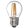 Rertro LED bulb, G45, filament 4W