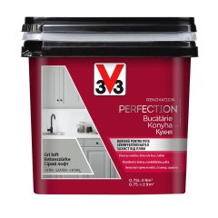 V33 Felújító Konyha festék 0,75L, Betonszürke