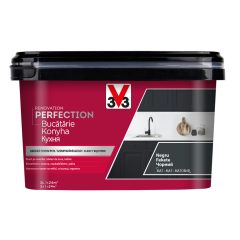 V33 Felújító Konyha festék 2,0L, Fekete