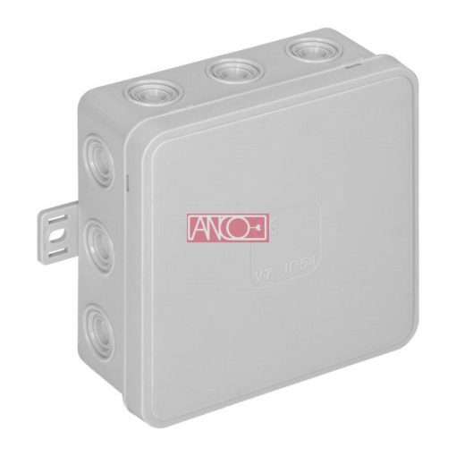 Surface-mounted junction box 100x100x41mm