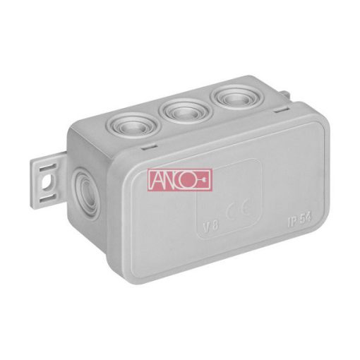 Surface-mounted junction box 80x45x41mm