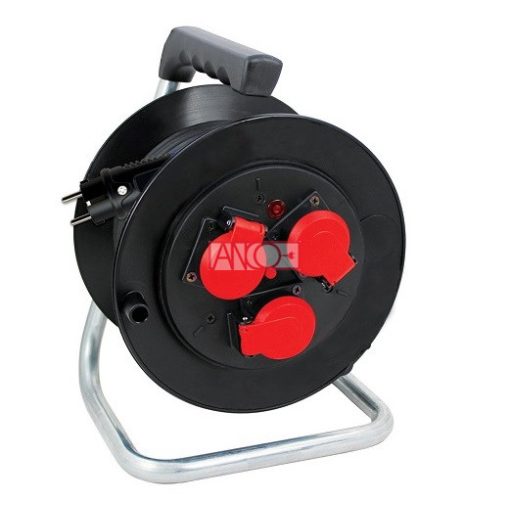 Cable reel 25 m, IP44