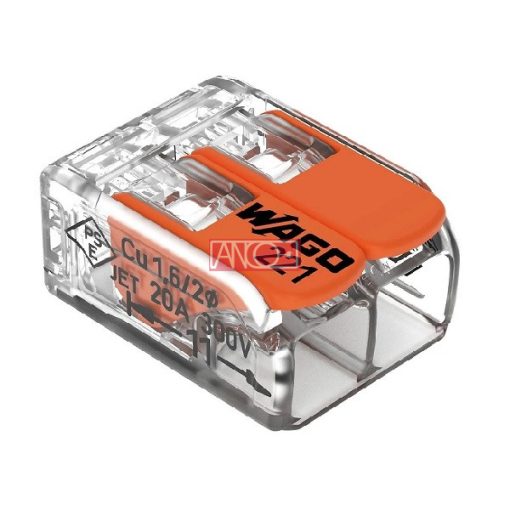 Wago splicing connector 2 x 0,2-4