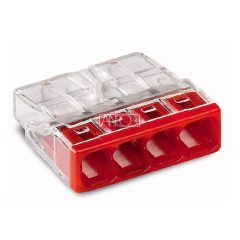 Wago splicing connector 4 x 0,5-2,5