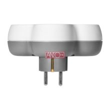 2-way adaptor with USB charger