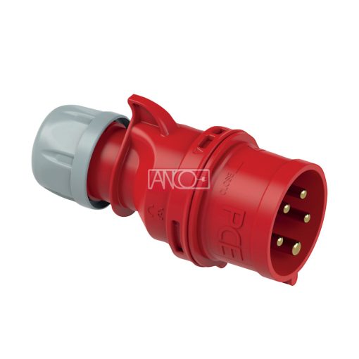 Industrial cable plug 16A/5P, IP44
