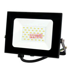 LED reflektor  30W, 2550 lm, fekete