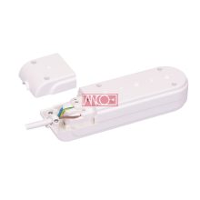 Szerelhető asztali hosszabbító, 3-as