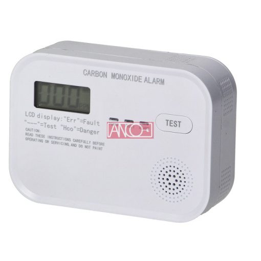 CO-detector with LCD  display