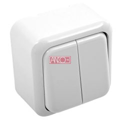 Austin serial switch, white