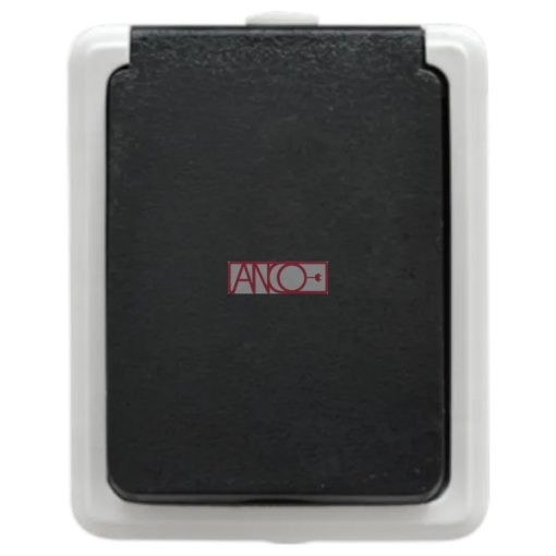 Athens grounding outdoor socket, IP54