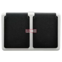 Athens dupla földelt dugalj, IP54