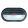 Plastic oval lamp, black, 60W