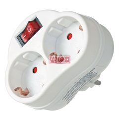 2-way adaptor with switch