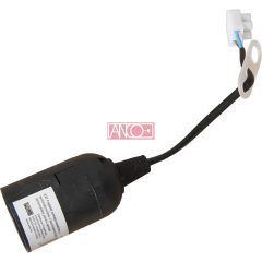 Lamp holder E27 with terminal block