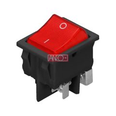 Rocker switch with backlight