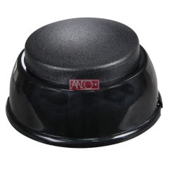 Foot switch, 250V, 2.5A, black