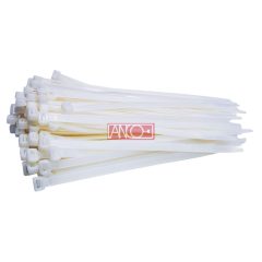 Cable ties 3.5mmx200mm, white