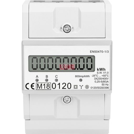3-phase digital energy meter