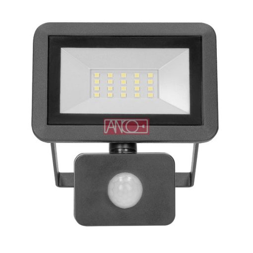 LED floodlight with motion detector 20W
