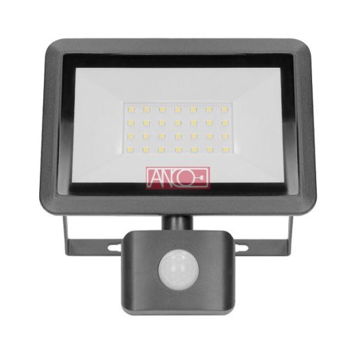 LED floodlight with motion detector 30W