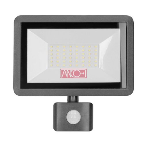 LED floodlight with motion detector 50W