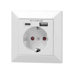 1-es dugalj A+C USB csatlakozóval