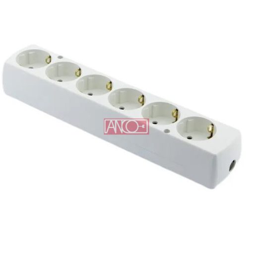 Table socket 6-way, without cable