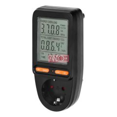 Energy calculator with LCD display