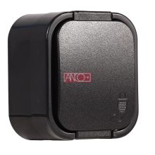 Hydra+ 1-es földelt dugalj, IP54