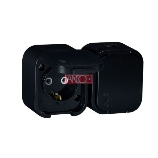 Hydra+ 2-es földelt dugalj, IP54