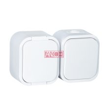 Hydra+  kapcsoló + földelt dugalj, IP54