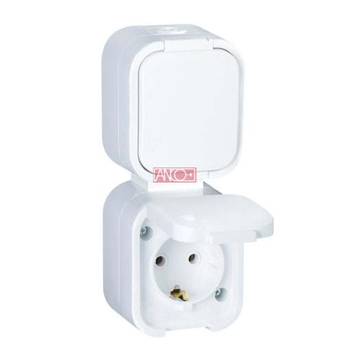 Hydra+ 2-es földelt dugalj, IP54