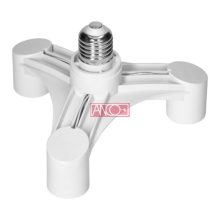 E27/3xE27 light sources adapter, wide