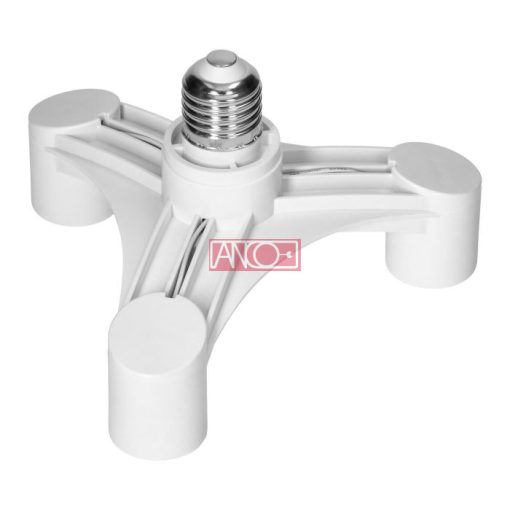 E27/3xE27 light sources adapter, wide