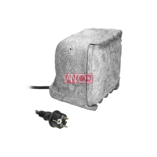 Díszkő hatású csapfedeles dugalj, 4-es