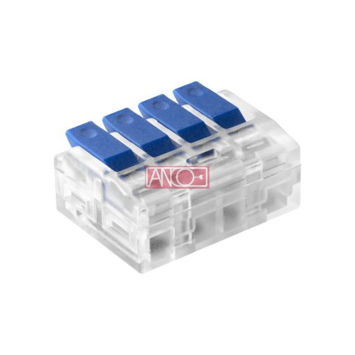 4-wire clamp splicing connector, 4pcs