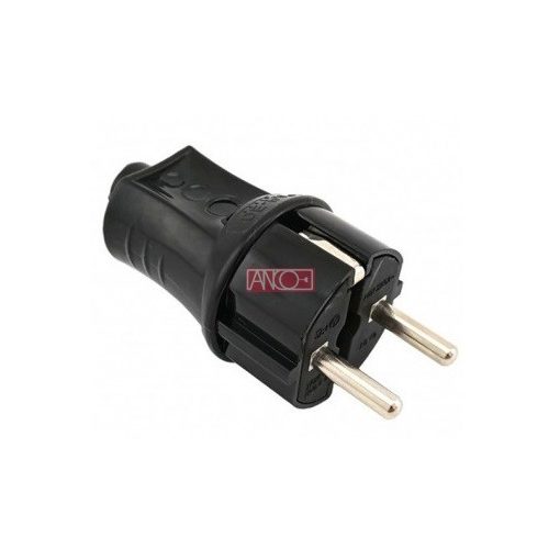 Földelt dugó középső bevezetéssel