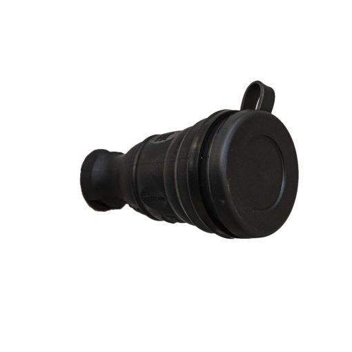 Földelt gumi dugalj fedéllel, IP44