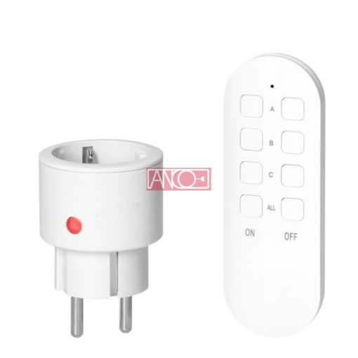 Távirányítós dugalj szett 1+1