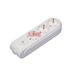 Szerelhető elosztó kapcsolóval, 3-as