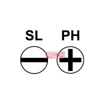 VDE szigetelt csavarhúzó készlet, 6 db