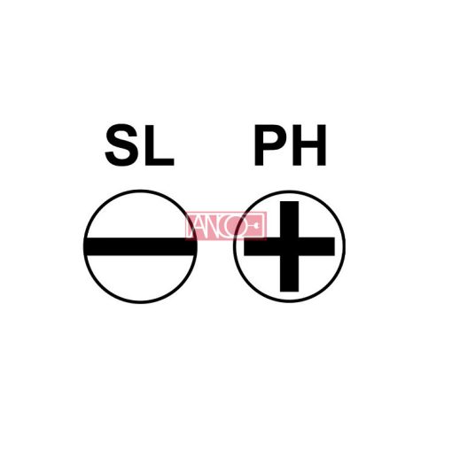 VDE szigetelt csavarhúzó készlet, 6 db