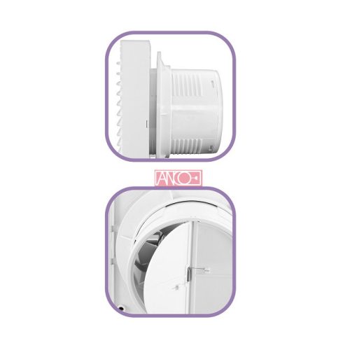 Exhaust fan 12 W with timer