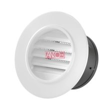 Round air vent grille 95mm, ABS