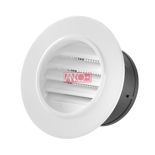 Round air vent grille 95mm, ABS
